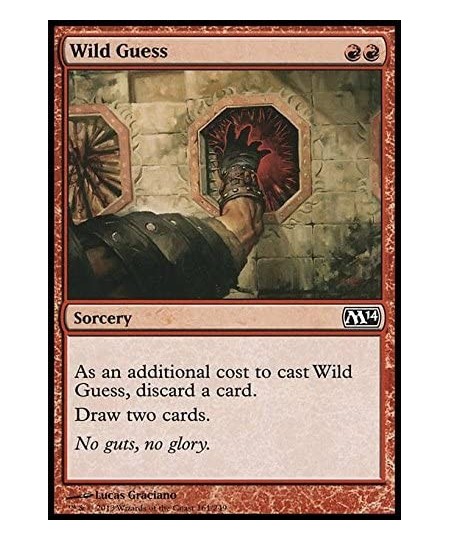 Wild Guess (161/249) - Magic 2014 - Foil $11.66 - Magic Kits & Accessories