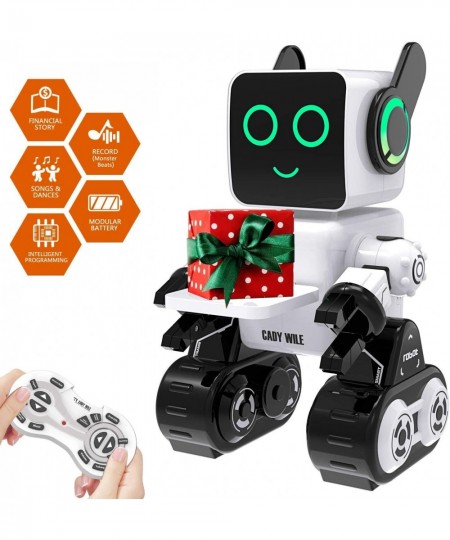 Robot Toy for Kids Remote Control Intelligent Programming RC Robot Suitable for Kids Aged 8 and Over to Sing Dance Talk Play ...