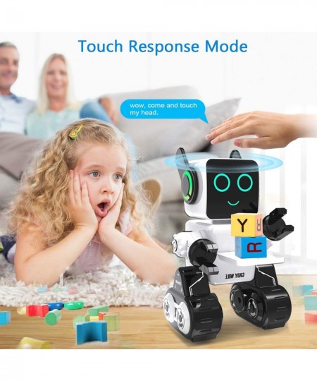 Robot Toy for Kids Remote Control Intelligent Programming RC Robot Suitable for Kids Aged 8 and Over to Sing Dance Talk Play ...