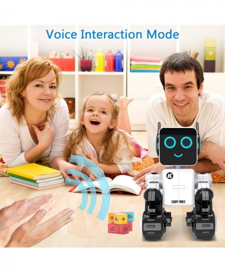 Robot Toy for Kids Remote Control Intelligent Programming RC Robot Suitable for Kids Aged 8 and Over to Sing Dance Talk Play ...