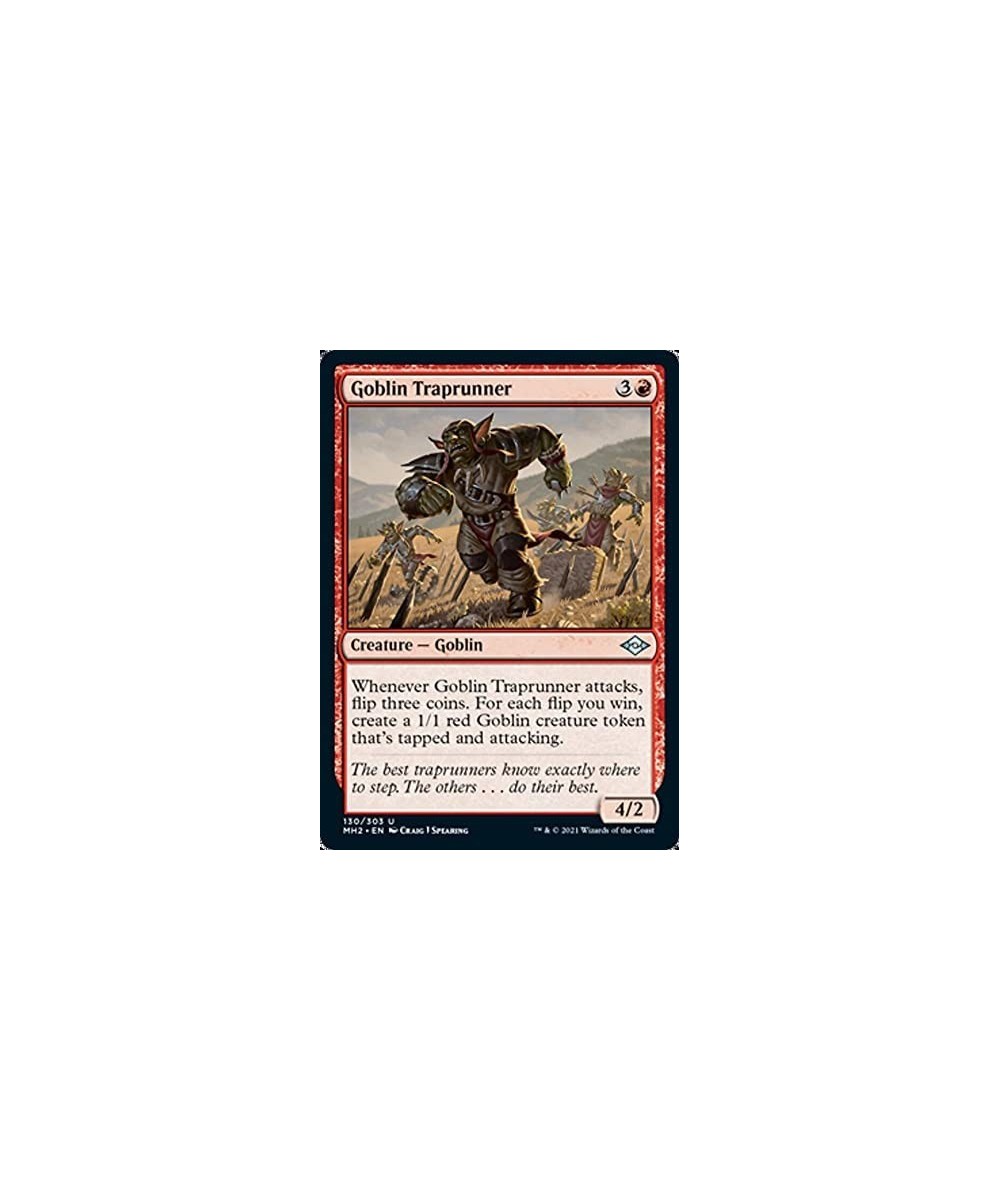 Magic: the Gathering - Goblin Traprunner (130) - Modern Horizons 2 $12.60 - Trading Cards & Accessories