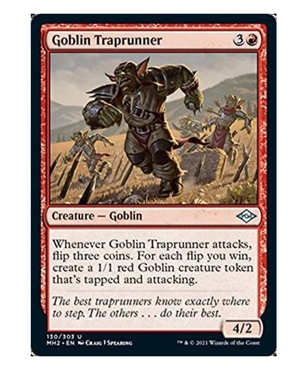 Magic: the Gathering - Goblin Traprunner (130) - Modern Horizons 2 $12.60 - Trading Cards & Accessories