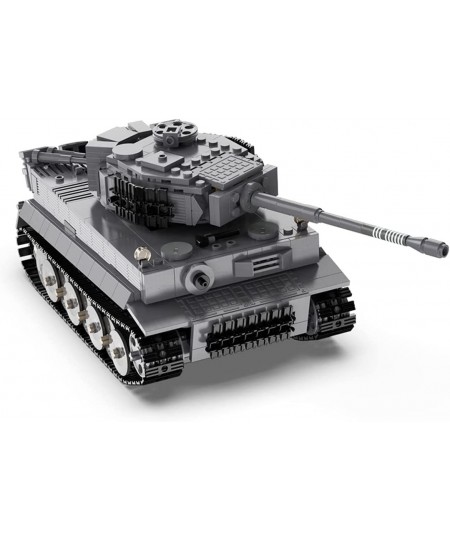 Tank Building Kit Military 2.4G RC WWII Tiger Tank Model Set 925 Pieces Tank Sets Compatible with Lego $134.83 - Toy Building...