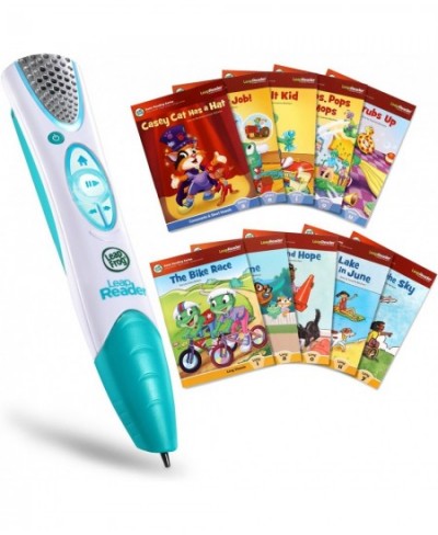 LeapReader System Learn to Read 10 Book Mega Pack - Teal - Online Exclusive $115.06 - Electronic Learning & Education Toys