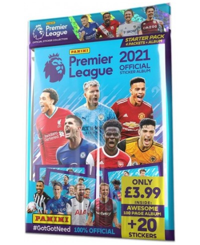 Premier League 2021 Sticker Starter Pack $36.57 - Trading Cards & Accessories