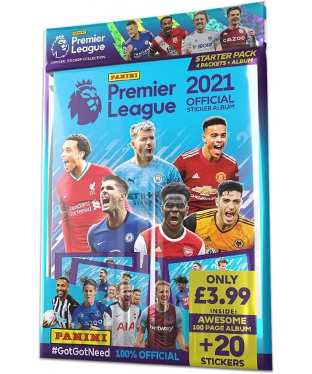 Premier League 2021 Sticker Starter Pack $36.57 - Trading Cards & Accessories