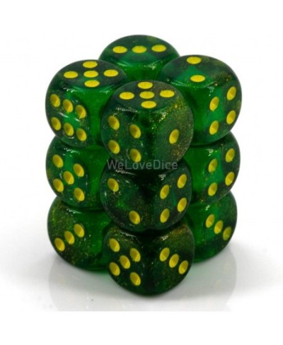 Borealis: 12D6 Maple Green/Yellow Standard (15mm - 17mm) $23.79 - Game Accessories