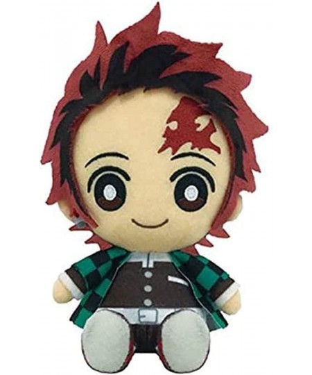 Bandai Demon Slayer Kimetsu no Yaiba Chibi Plush - Kamado Tanjiro＆ Tsuyuri Kanao with a Thank You Sticker $73.99 - Plush Figu...