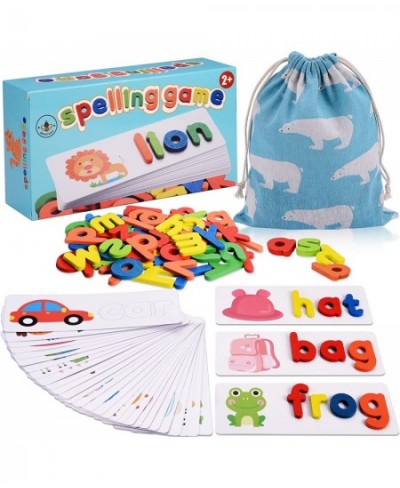 Spelling Matching Letter Games Educational Learning Toys for Toddlers 2 3 4 Years Old Preschool Learning Toys Activities Alph...