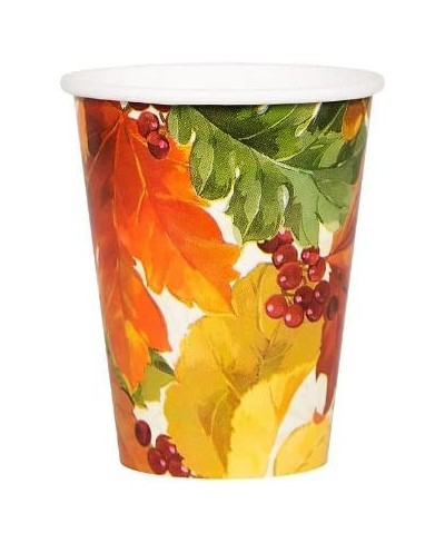 Elegant Leaves Paper Cups 8ct $17.16 - Kids' Party Tableware