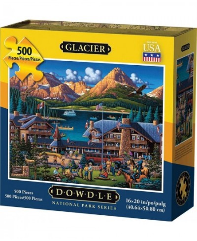 Dowdle Jigsaw Puzzle - Glacier National Park - 500 Piece $43.09 - Jigsaw Puzzles