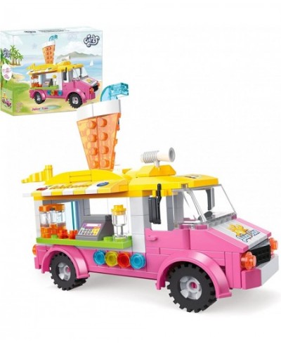 Dream Girls Juice Truck Building Sets 189 Pieces Friends Juice Van Building Kit City Food Car Building Toys Gift for Kids Age...