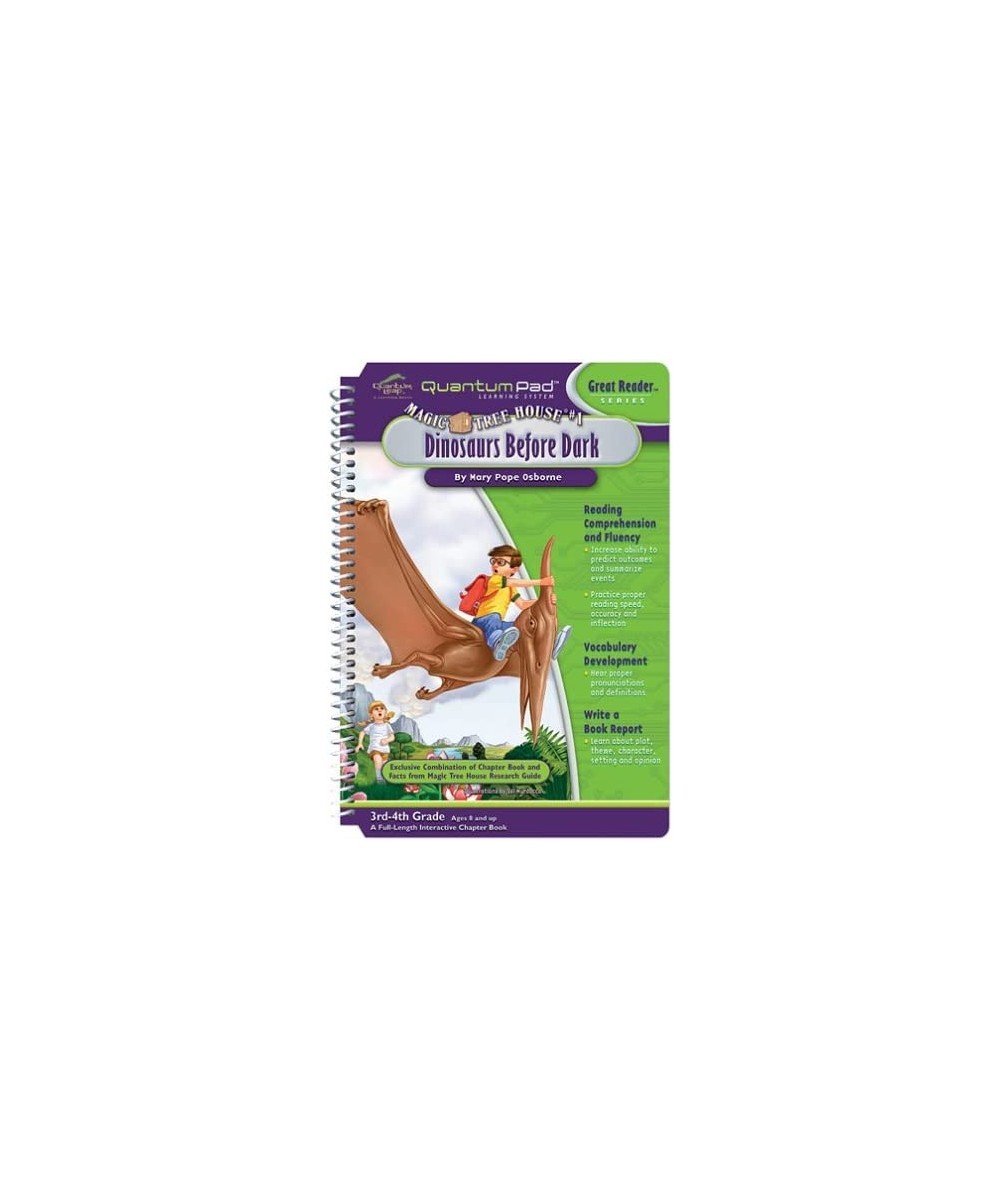 Quantum Pad Learning System: Magic Tree House - Dinosaurs Before Dark Interactive Book and Cartridge $25.63 - Electronic Lear...