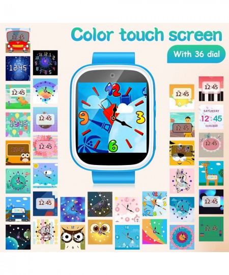 Kids Smart Watch Birthday Gift for Girl Boy Dual Camera Large Storage for MP3 Music Video Fun Games HD Touchscreen Learning E...