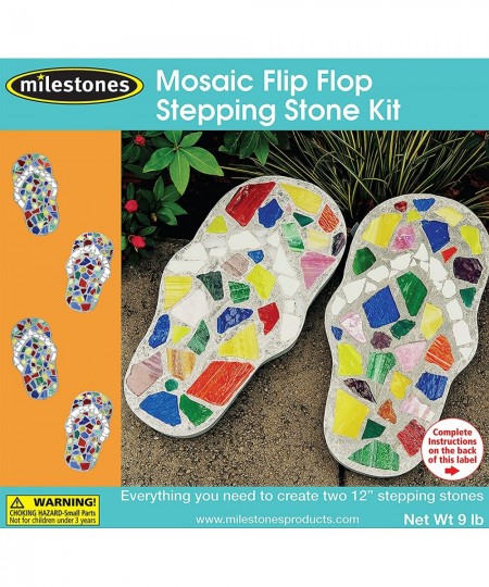 Midwest Products Mosaic Flip Flop Stepping Stone Kit $42.10 - Craft Kits