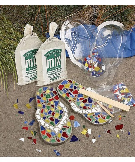 Midwest Products Mosaic Flip Flop Stepping Stone Kit $42.10 - Craft Kits