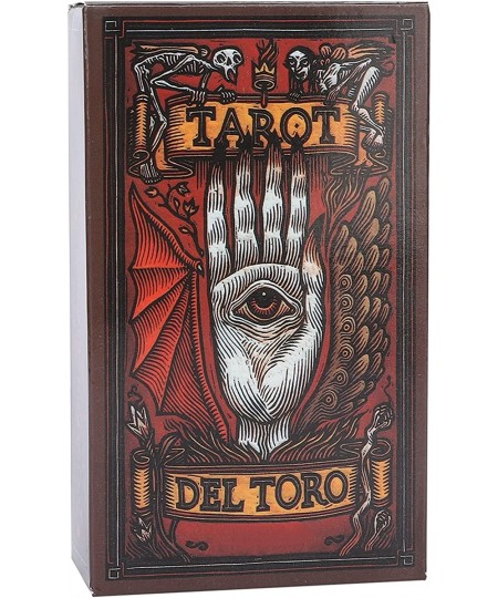 Del Toro Tarot 78 Fortune Telling Tarot Deck Suitable for Beginners Tarot Card Enthusiasts Mini English Divination Cards Futu...