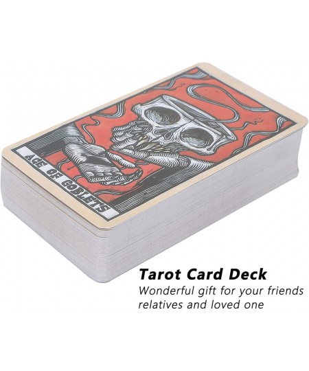 Del Toro Tarot 78 Fortune Telling Tarot Deck Suitable for Beginners Tarot Card Enthusiasts Mini English Divination Cards Futu...