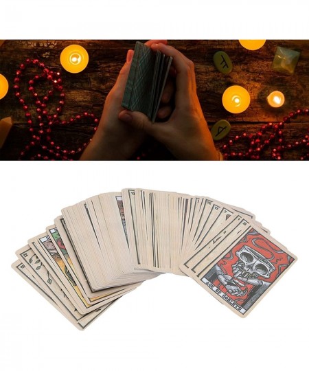 Del Toro Tarot 78 Fortune Telling Tarot Deck Suitable for Beginners Tarot Card Enthusiasts Mini English Divination Cards Futu...