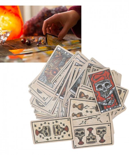 Del Toro Tarot 78 Fortune Telling Tarot Deck Suitable for Beginners Tarot Card Enthusiasts Mini English Divination Cards Futu...