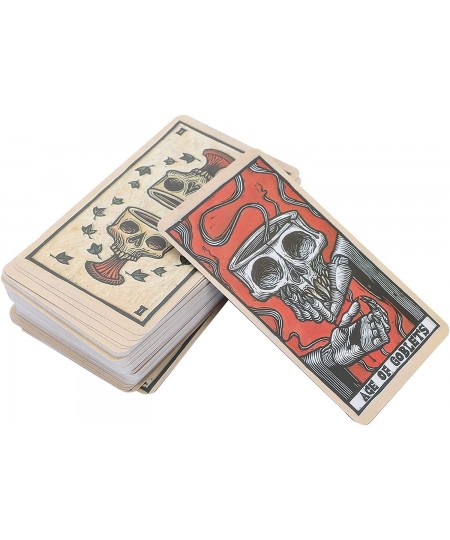 Del Toro Tarot 78 Fortune Telling Tarot Deck Suitable for Beginners Tarot Card Enthusiasts Mini English Divination Cards Futu...