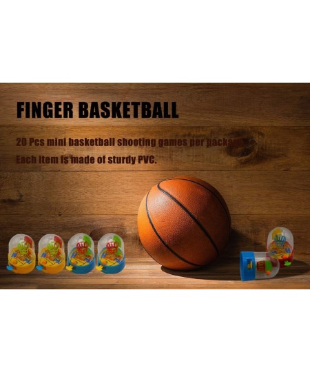 20PCS Mini Basketball Party Favors Shooting Games - Basketball Party Supplies Favors Basketball Finger Desktop Table Decor $2...