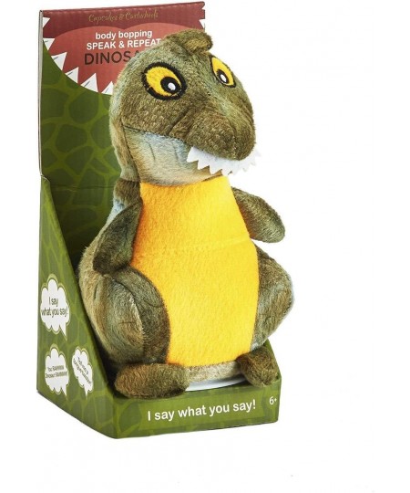 Two's Company Speak-Repeat Plush Dinosaur in Gift Box $55.08 - Plush Interactive Toy Figures