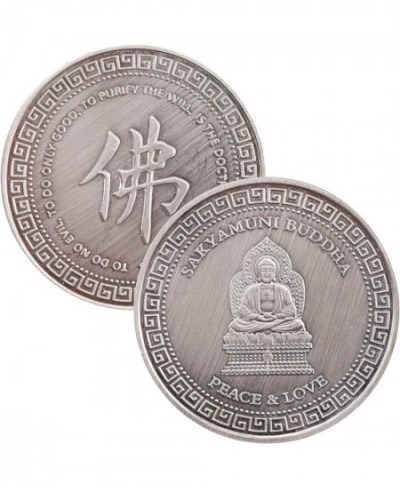 Buddha Statue Challenge Coin Lucky Zen Decor $16.70 - Gags & Practical Joke Toys