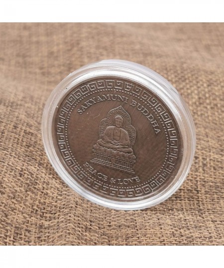 Buddha Statue Challenge Coin Lucky Zen Decor $16.70 - Gags & Practical Joke Toys