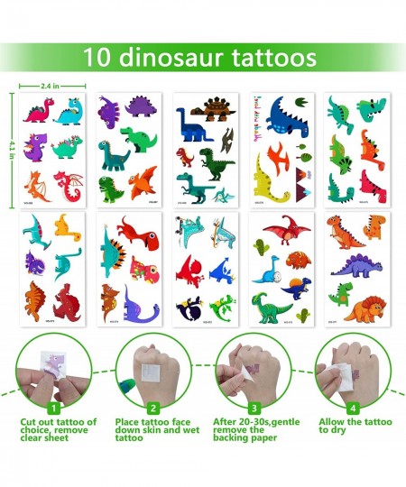 Dinosaur Party Favors for Kids Dinosaur Birthday Party Supplies with Stamps Rubber Rings Keychains Stickers Slap Bracelets an...