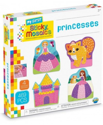 My First Sticky Mosaics Princesses Purple/Pink/Yellow/Blue 9.5" x 1.5" x 9.5" (50955-00) $23.27 - Craft Kits