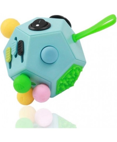 12 Side Fidget Cube Fidget Toys Cube Relief Stress and Anxiety Depression Anti for Kids and Adults with ADD ADHD OCD Autism (...