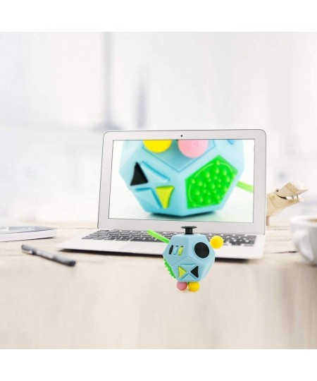 12 Side Fidget Cube Fidget Toys Cube Relief Stress and Anxiety Depression Anti for Kids and Adults with ADD ADHD OCD Autism (...