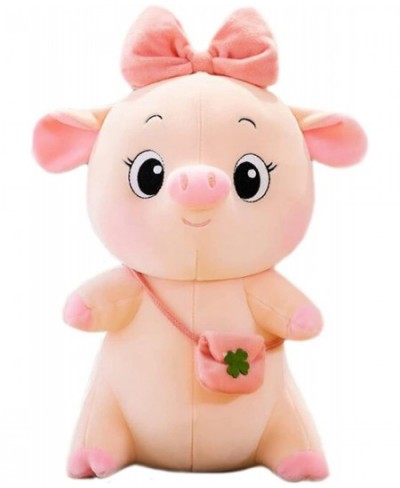 Plush Pig Stuffed Animals Soft Toys Cute Piggy with Bowknot Gifts Pink 9 Inches $26.30 - Stuffed Animals & Teddy Bears