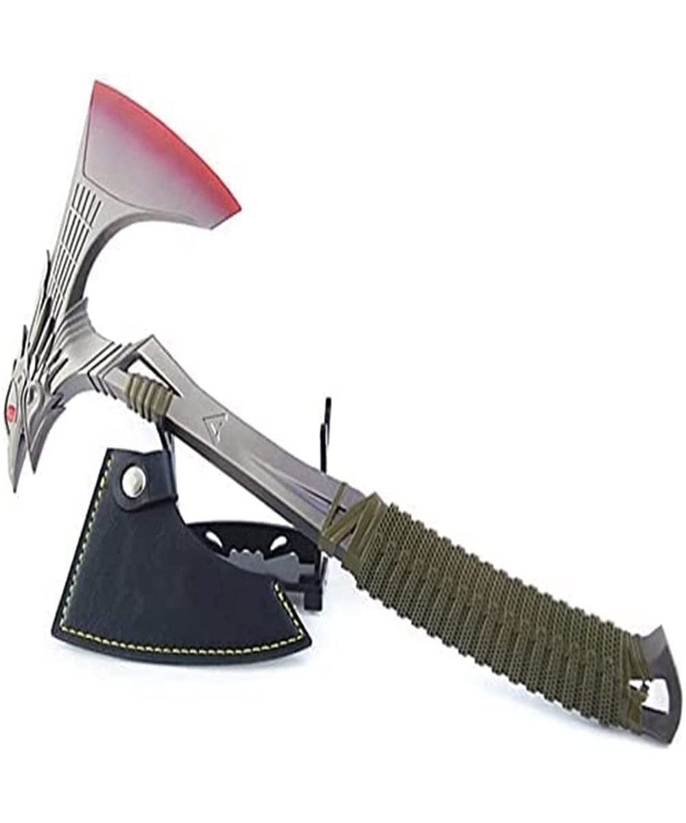 12inch Big APEX Bloodhound Heirloom Axe Dagger Metal Knife Raven's Bite Action Figure Man Backpack Pendant Party for Desktop ...