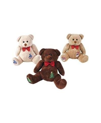 Holiday Patchwork Stuffed Bears - Christmas Toys and Stocking Stuffers for Kids - 12 Pieces $59.57 - Stuffed Animals & Teddy ...