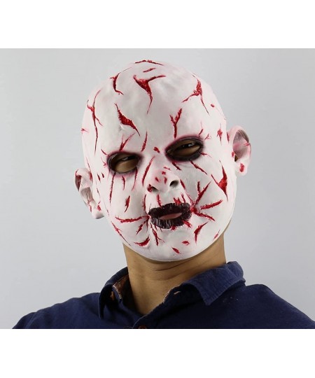 toy Bloody Face Mask Latex Rotten Mouth Walking Dead Zombie Scary Halloween Costume Fancy Dress $27.40 - Kids' Dress-Up Acces...