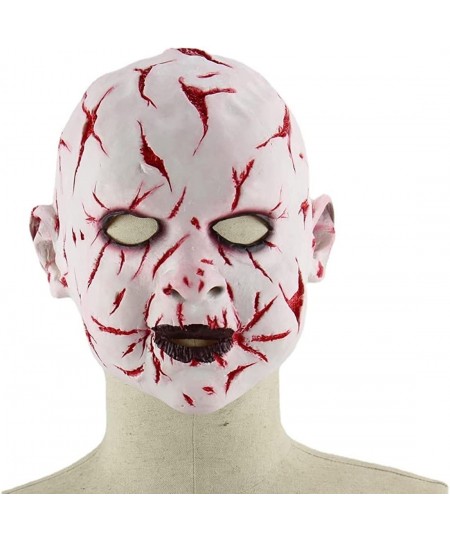 toy Bloody Face Mask Latex Rotten Mouth Walking Dead Zombie Scary Halloween Costume Fancy Dress $27.40 - Kids' Dress-Up Acces...