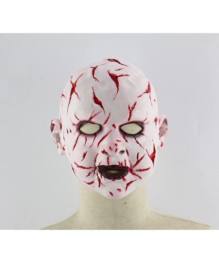 toy Bloody Face Mask Latex Rotten Mouth Walking Dead Zombie Scary Halloween Costume Fancy Dress $27.40 - Kids' Dress-Up Acces...