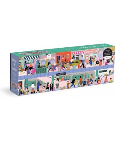 Over & Under 1000 Piece Panoramic Puzzle - Colorful and Bright Jigsaw Puzzle Thick and Sturdy Pieces Family Activity $27.92 -...