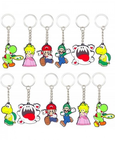 24 Pack Super Mario Inspired Keychains Party $26.77 - Kids' Party Favor Sets