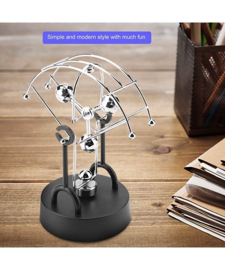 Giroscopio Perpetual Motion Fan Shaped Battery Powered 360° Never-Stop Bilateral Rotation Physical Swing Toy Motion SwingingF...