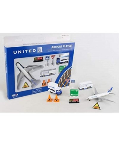 UNITED AIRLINES PLAYSET 2019 LIVERY $58.56 - Toy Vehicle Playsets