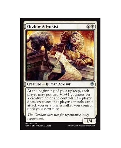 Orzhiv Advokist (003/351) - Commander 2016 $11.57 - Card Games