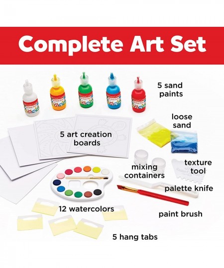 3D Sand Painting - Textured Sand Art Activity Kit for Kids $31.43 - Kids' Drawing & Writing Boards