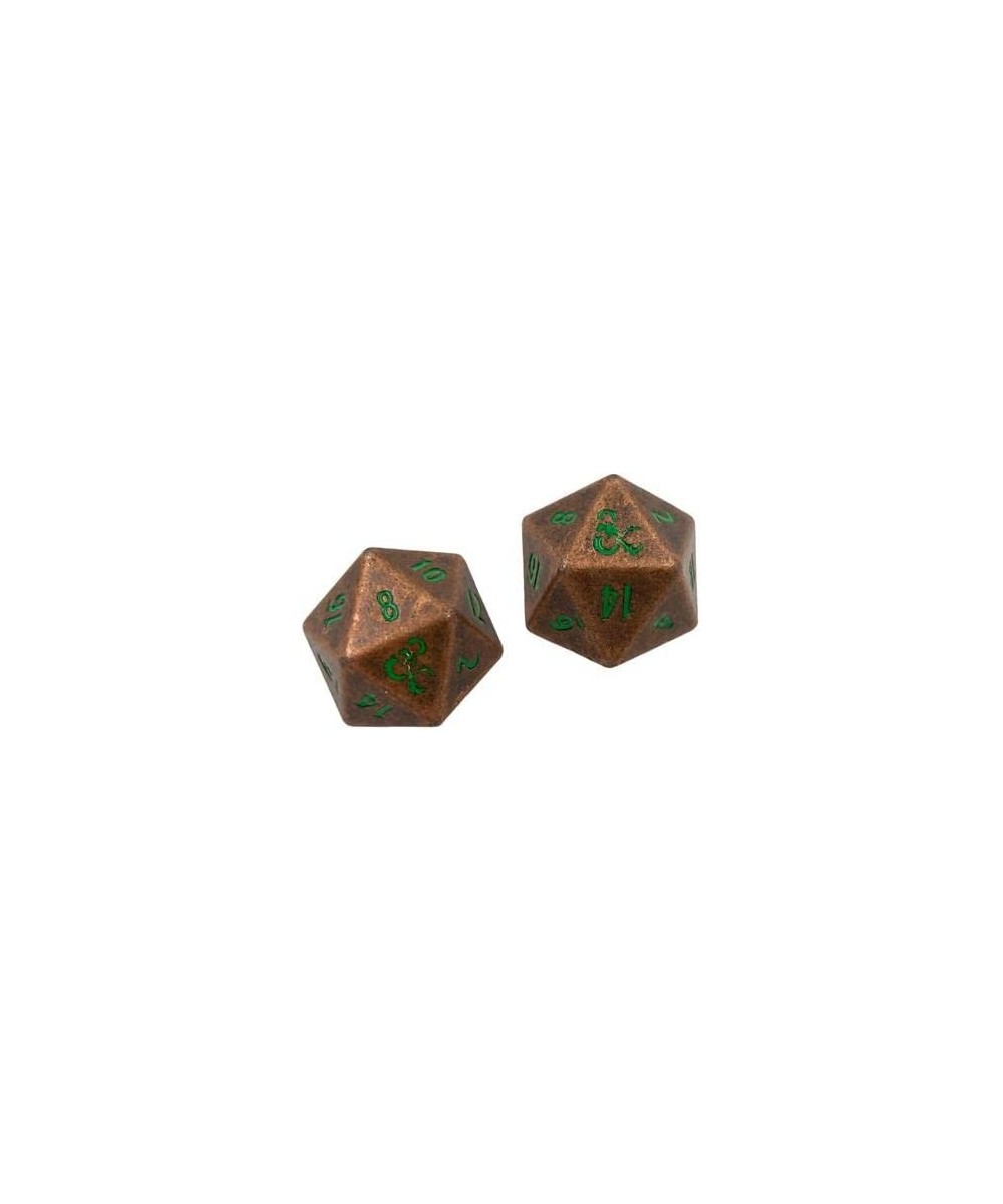 Heavy Metal Feywild Copper and Green D20 Dice Set for Dungeons & Dragons - Great for RPG DND MTG as Gamer Dice or Board Gamin...