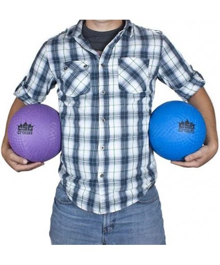 8.5-inch Official Size Dodge Ball with Textured Grip - Playground Balls for Kickball Foursquare $22.40 - Toy Sports Products