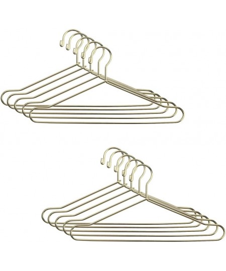 10pcs Cute Dollhouse Clothes Hang Miniature Wire Clothes Stand (Gold) $18.10 - Dollhouse Accessories