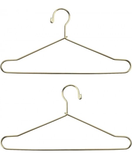 10pcs Cute Dollhouse Clothes Hang Miniature Wire Clothes Stand (Gold) $18.10 - Dollhouse Accessories