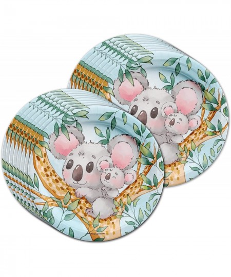 Koala Birthday Party Supplies - Koala Bear Baby Shower - 1st Birthday Party | Tableware Set Includes Plates Napkins and Cups ...